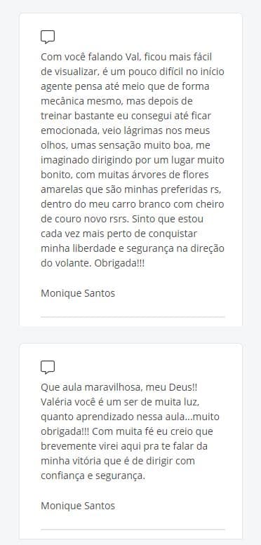 Depoimento de aluna 4