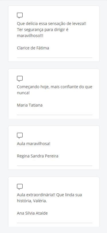 Depoimento de aluna 5