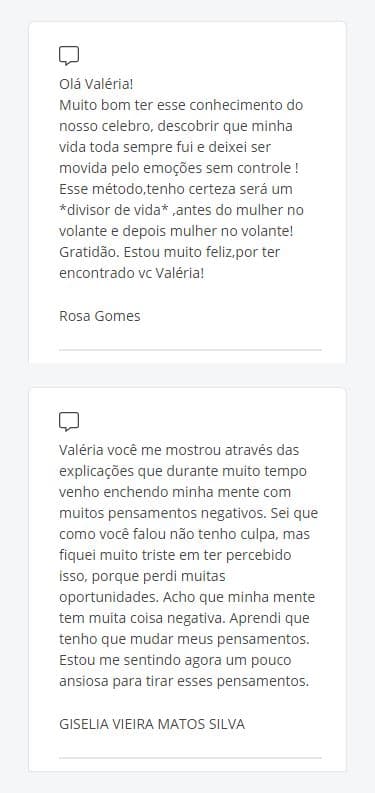 Depoimento de aluna 9