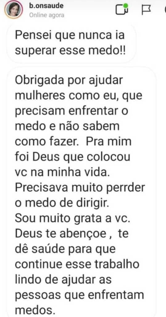 Depoimento de aluna 14