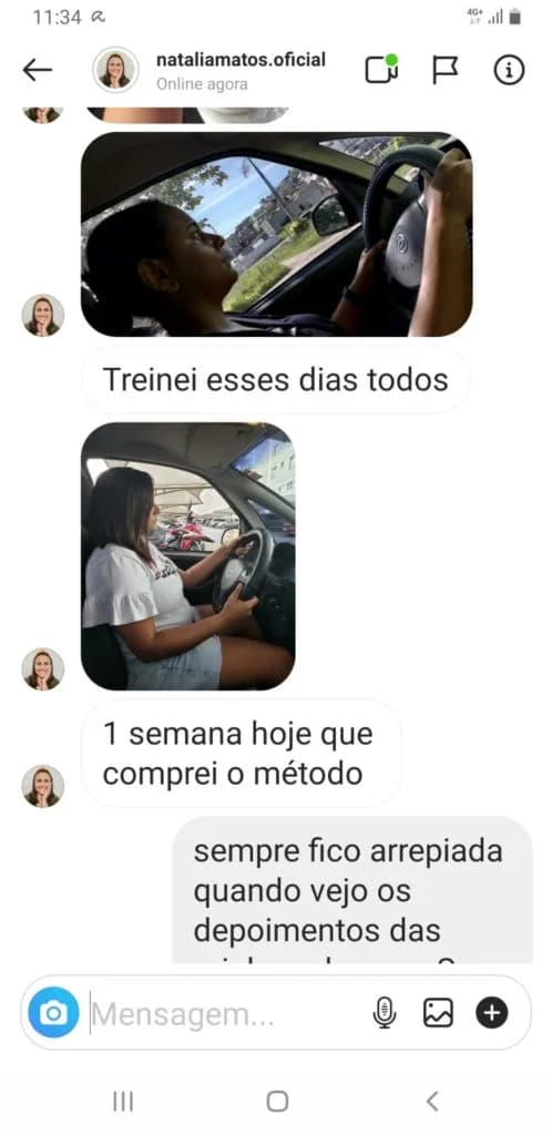 Depoimento de aluna 21